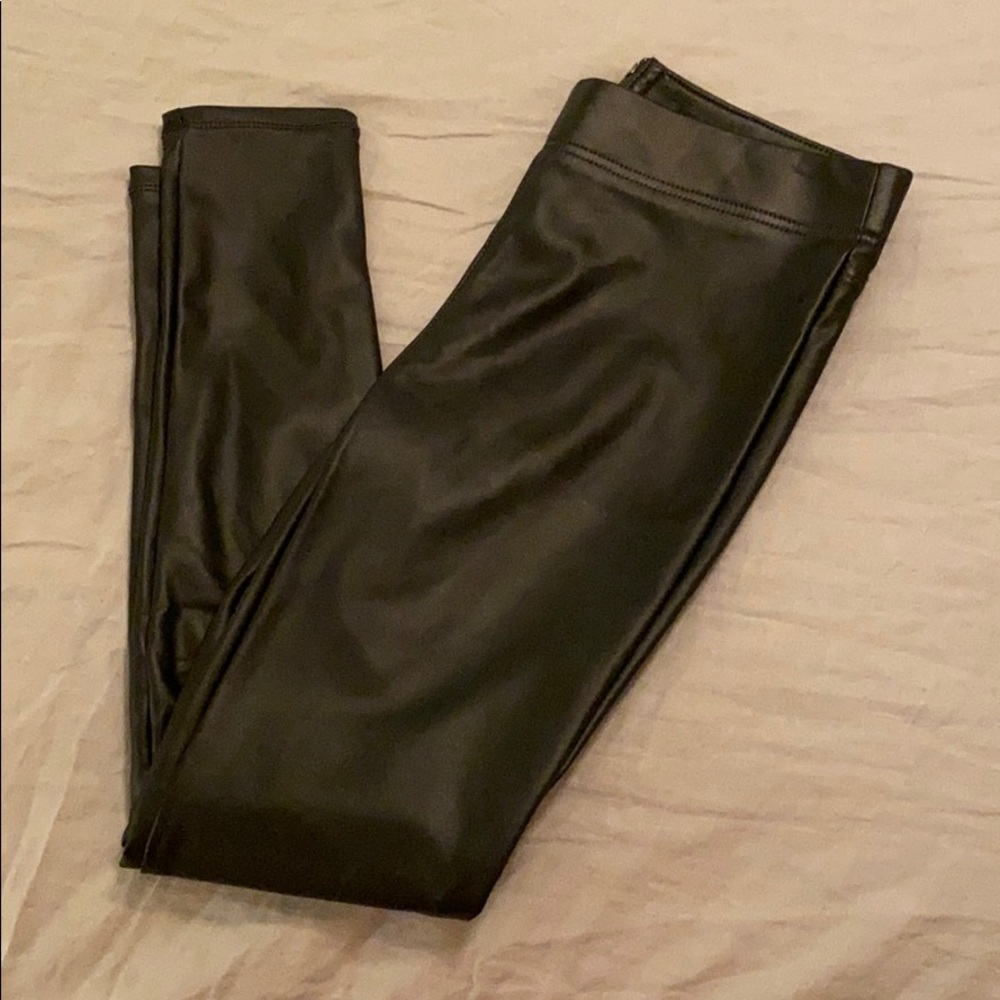 Loft Faux Leather Leggings BNWT